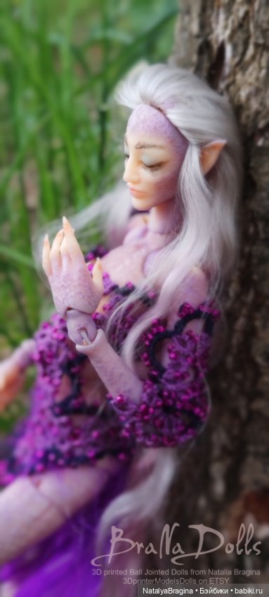 Темный Эльф Ведьма Афи — Авторские шарнирные куклы своими руками: лепка (фото 6)