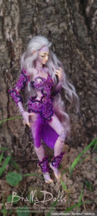 Темный Эльф Ведьма Афи — Авторские шарнирные куклы своими руками: лепка (фото 4)