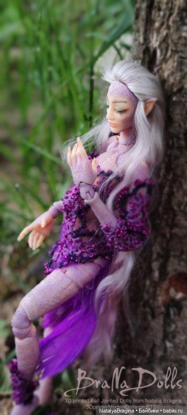 Темный Эльф Ведьма Афи — Авторские шарнирные куклы своими руками: лепка