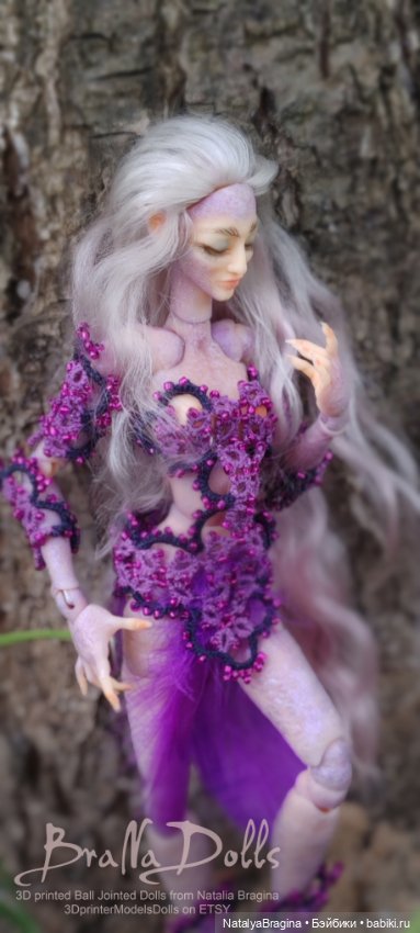 Темный Эльф Ведьма Афи — Авторские шарнирные куклы своими руками: лепка