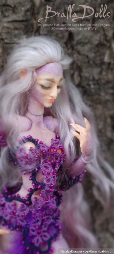 Темный Эльф Ведьма Афи — Авторские шарнирные куклы своими руками: лепка (фото 2)