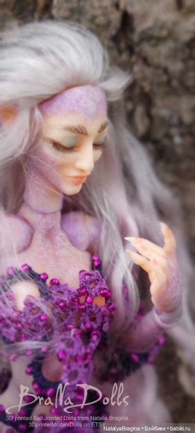 Темный Эльф Ведьма Афи — Авторские шарнирные куклы своими руками: лепка (фото 10)