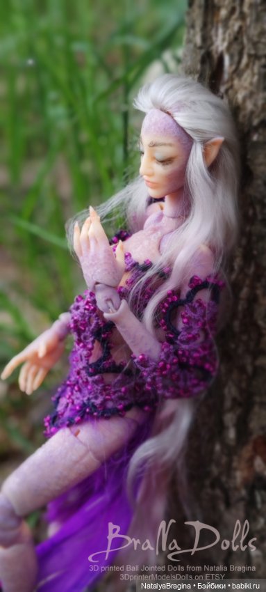 Темный Эльф Ведьма Афи — Авторские шарнирные куклы своими руками: лепка (фото 3)