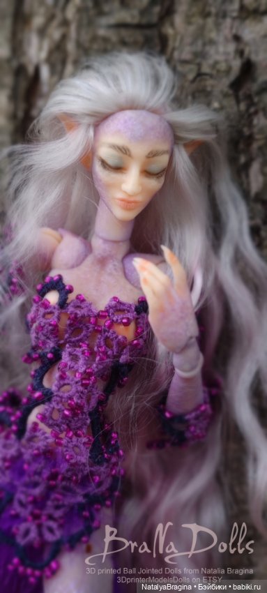 Темный Эльф Ведьма Афи — Авторские шарнирные куклы своими руками: лепка