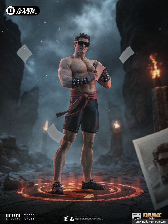 Iron Studios - статуэтка Джонни Кейджа (фото 2)