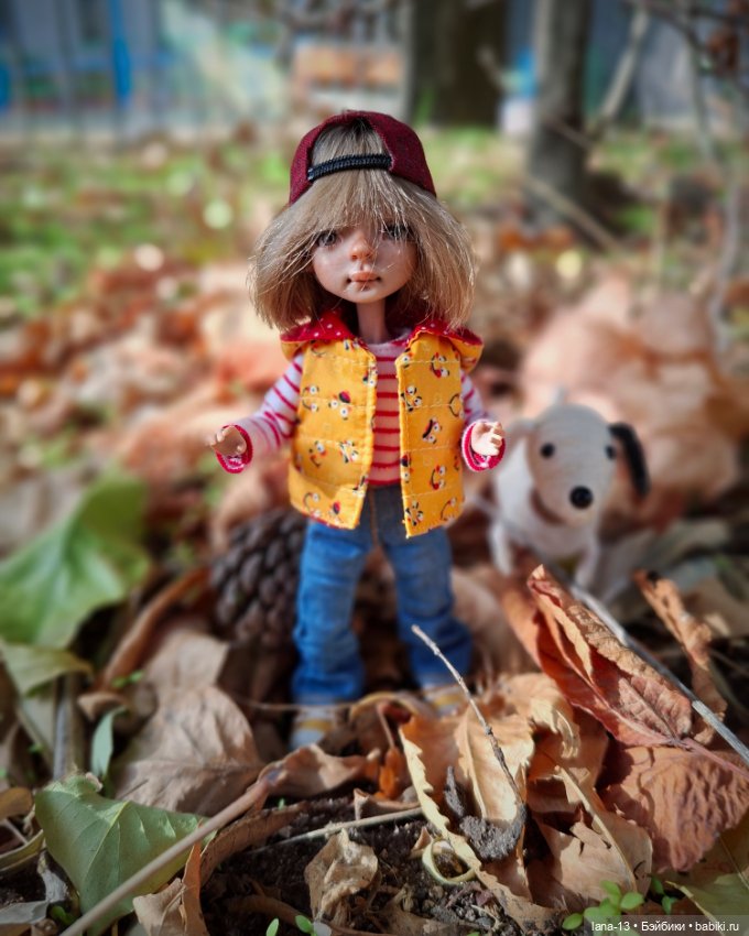 Осенние зарисовки — Одежда и обувь для кукол своими руками: фото