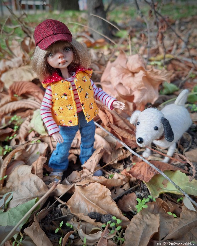Осенние зарисовки — Одежда и обувь для кукол своими руками: фото (фото 2)