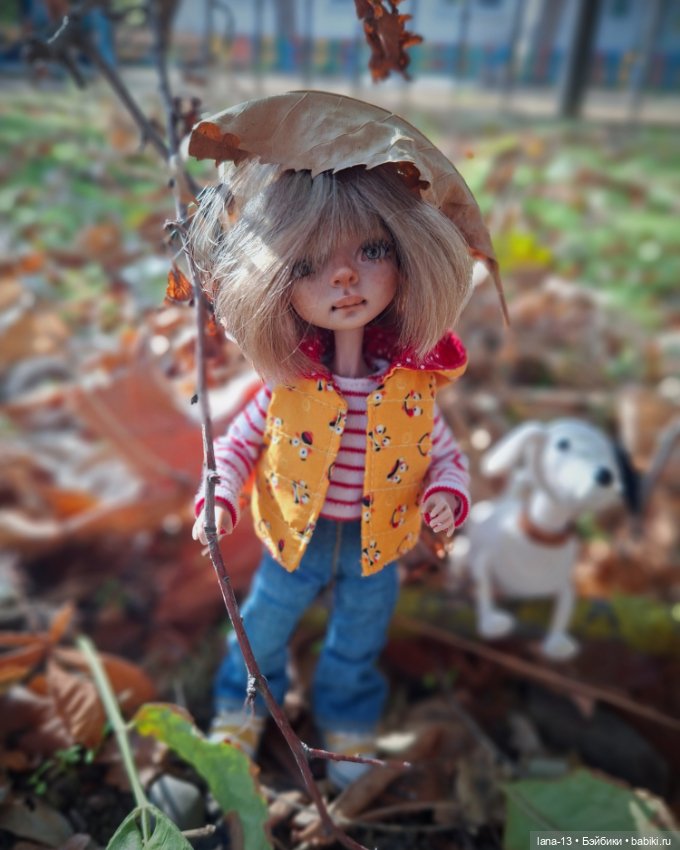 Осенние зарисовки — Одежда и обувь для кукол своими руками: фото (фото 4)
