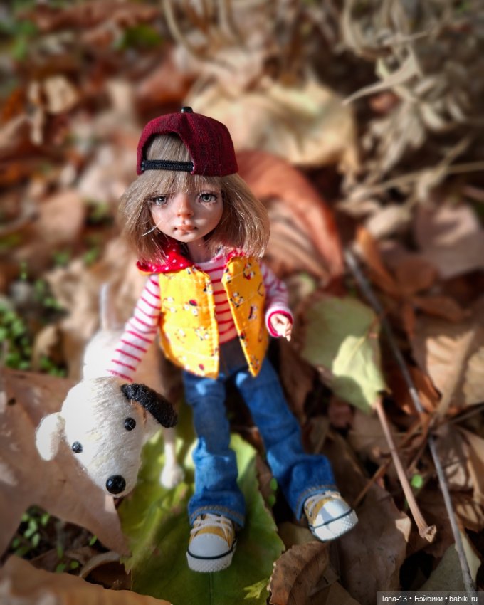 Осенние зарисовки — Одежда и обувь для кукол своими руками: фото (фото 3)