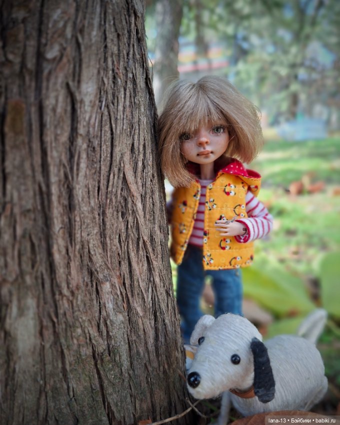 Осенние зарисовки — Одежда и обувь для кукол своими руками: фото (фото 5)