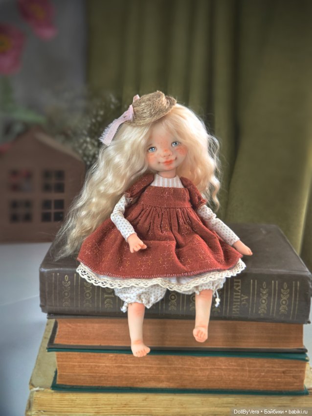 Жизнь в движении ✨ — Авторские шарнирные куклы своими руками: лепка