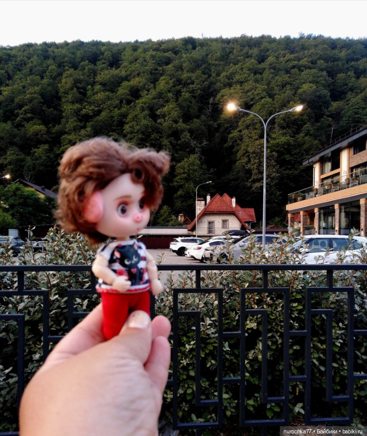 Про Нафочку. Прогулка в облаках. Красная поляна