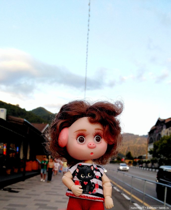 Про Нафочку. Прогулка в облаках. Красная поляна