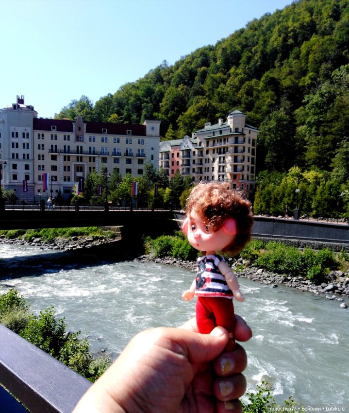 Про Нафочку. Прогулка в облаках. Красная поляна