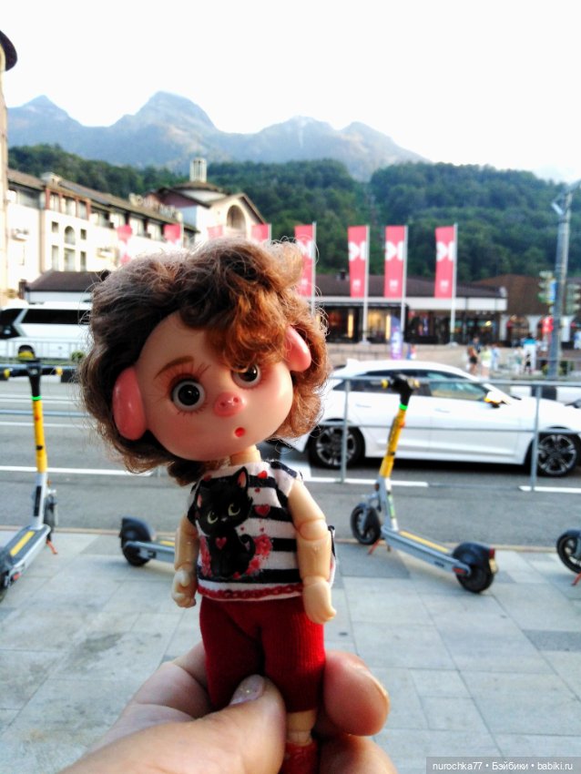 Про Нафочку. Прогулка в облаках. Красная поляна