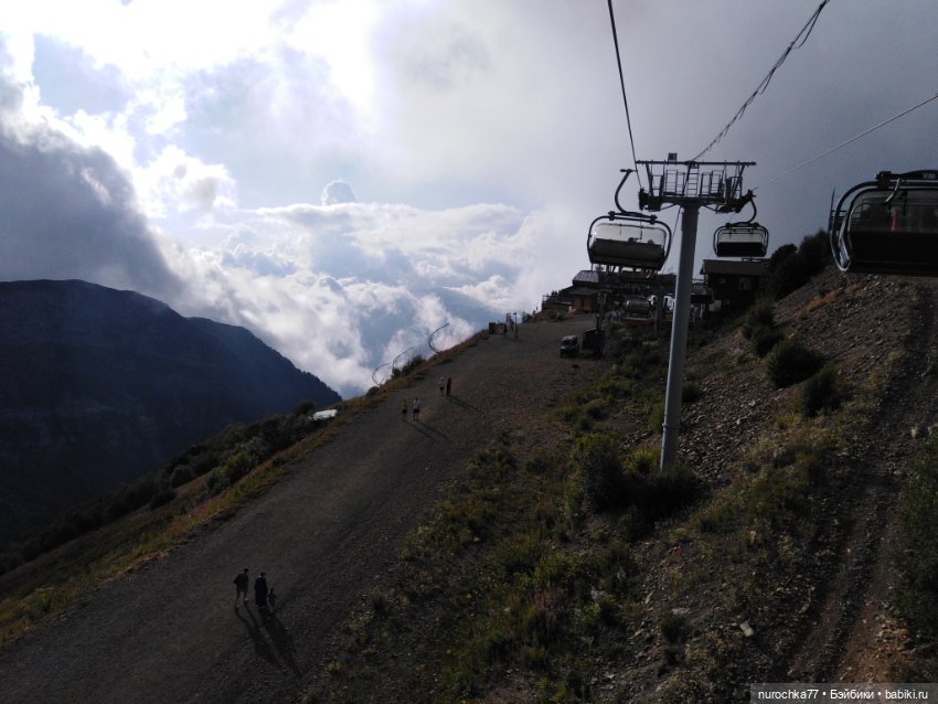 Про Нафочку. Прогулка в облаках. Красная поляна