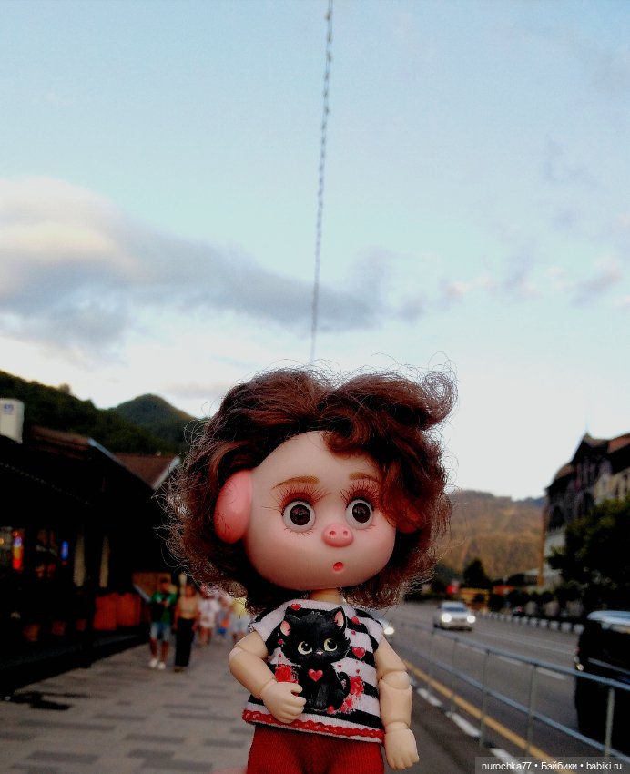 Про Нафочку. Прогулка в облаках. Красная поляна