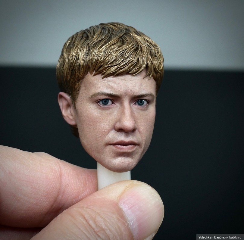 Hot Toys - фото прототипа скульпта Джонни Шторма (Джозеф Куинн)