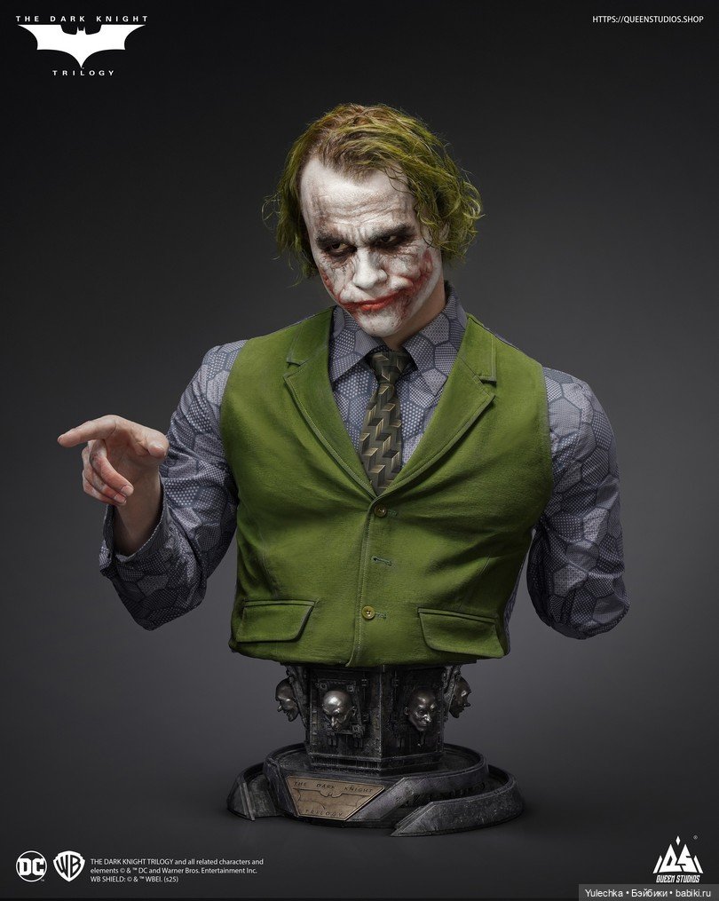 Queen Studios - бюст Джокера (фото 2)