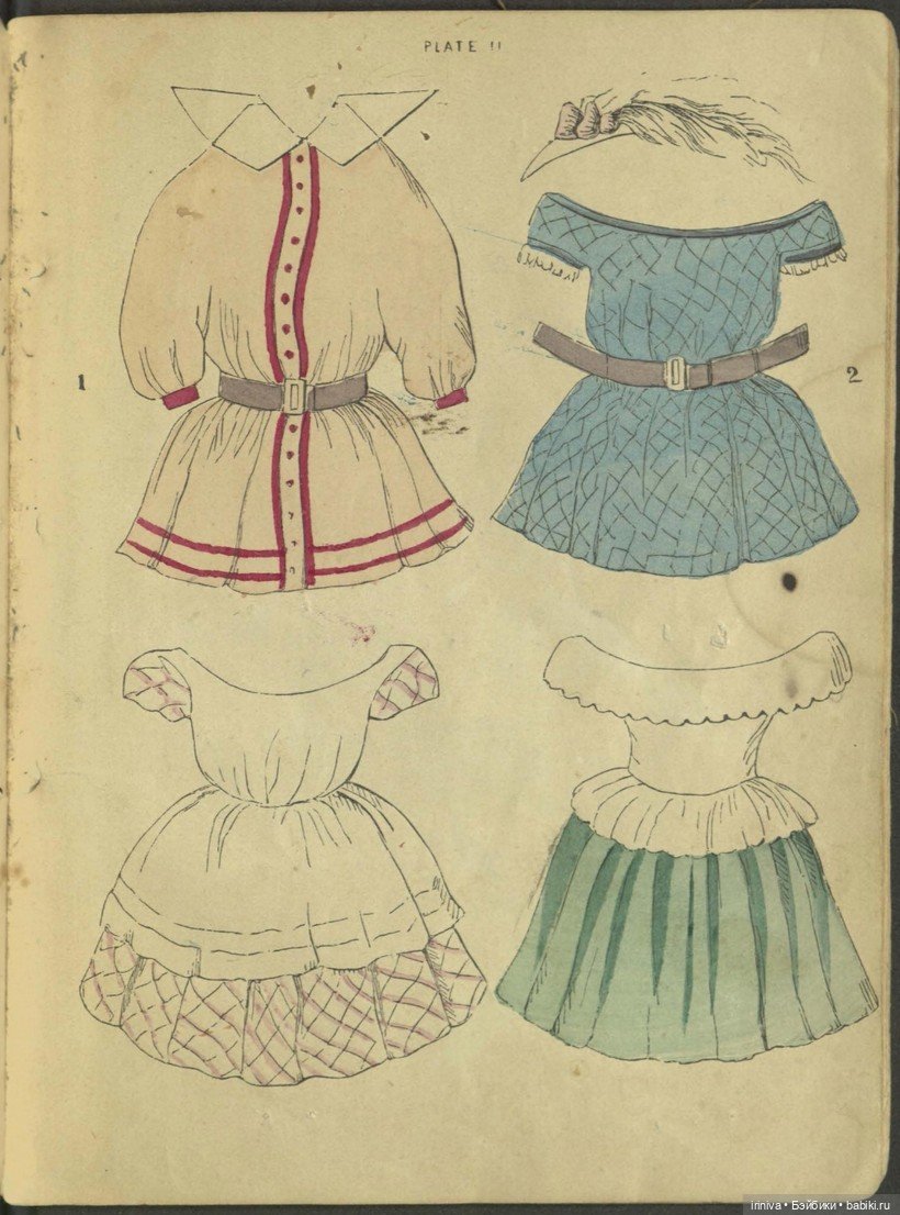 Бумажные куклы — Антикварные игрушки и домики: елочные украшения (фото 6)