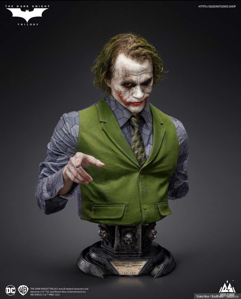 Queen Studios - бюст Джокера (фото 6)