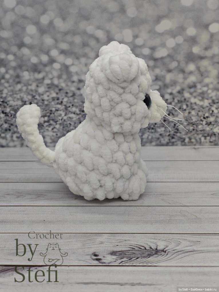 Плюшевый котик — Вязаные игрушки и амигуруми: крючком (фото 3)