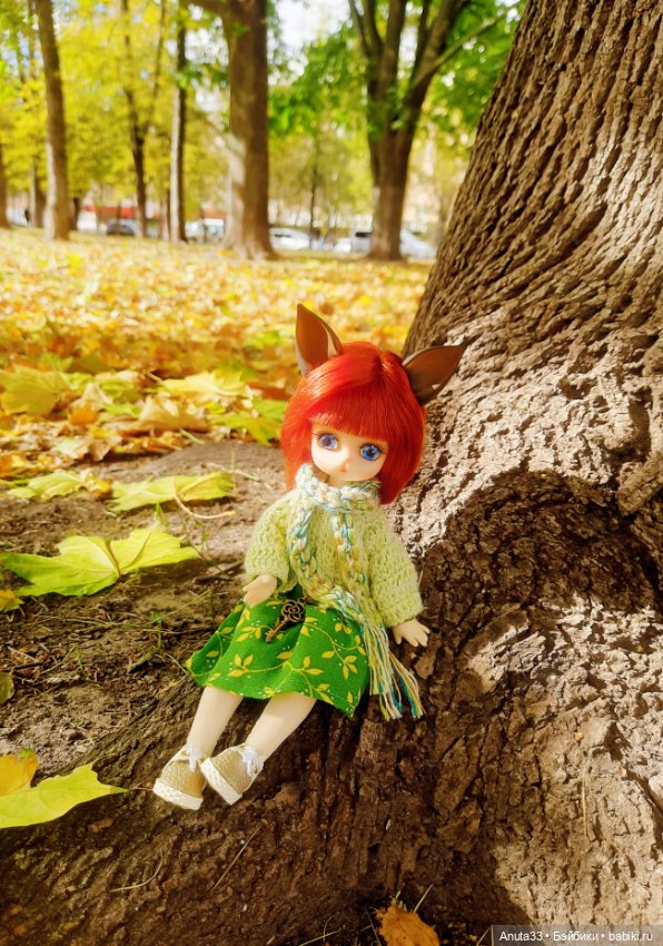 Миу, осенние фото — Разные шарнирные куклы (не БЖД): редкие (фото 8)