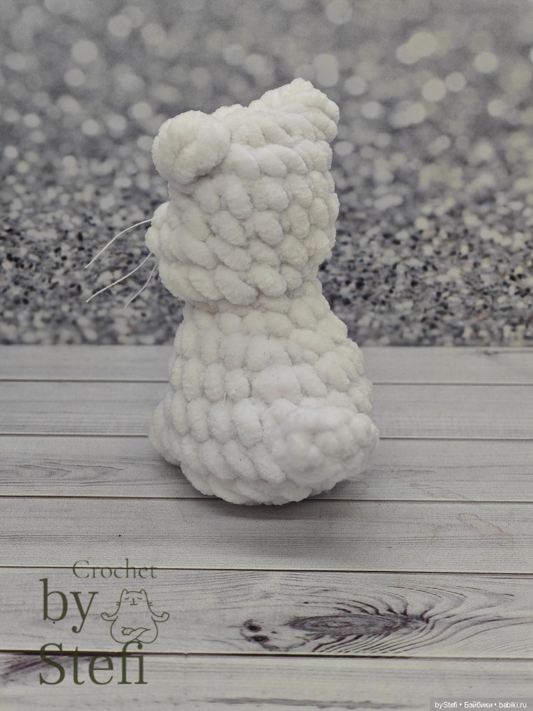 Плюшевый котик — Вязаные игрушки и амигуруми: крючком (фото 4)