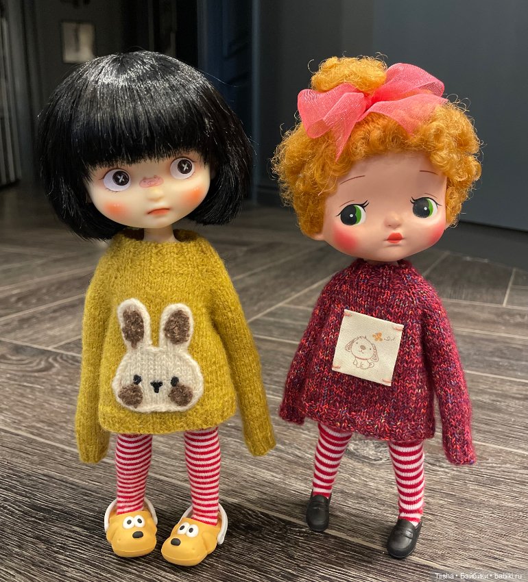 Забавные кофточки для “азиатских” куколок