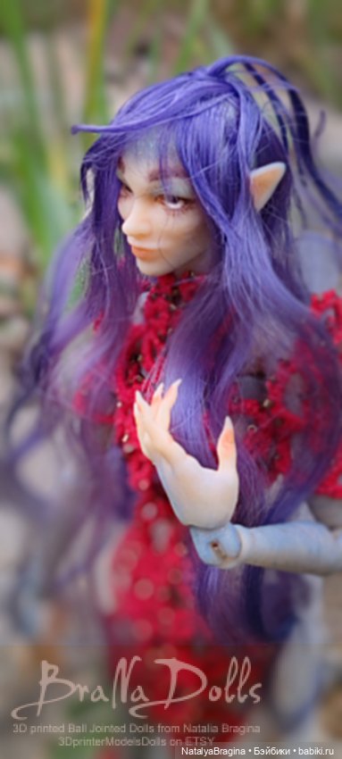 Эльфийка Нориан — Авторские шарнирные куклы своими руками: лепка