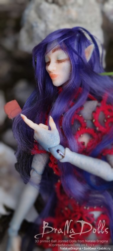 Эльфийка Нориан — Авторские шарнирные куклы своими руками: лепка (фото 9)