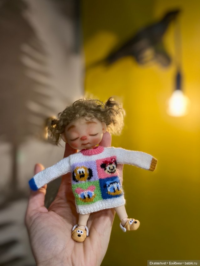 Свитер на обитсу11 — Одежда и обувь для кукол своими руками: фото (фото 3)