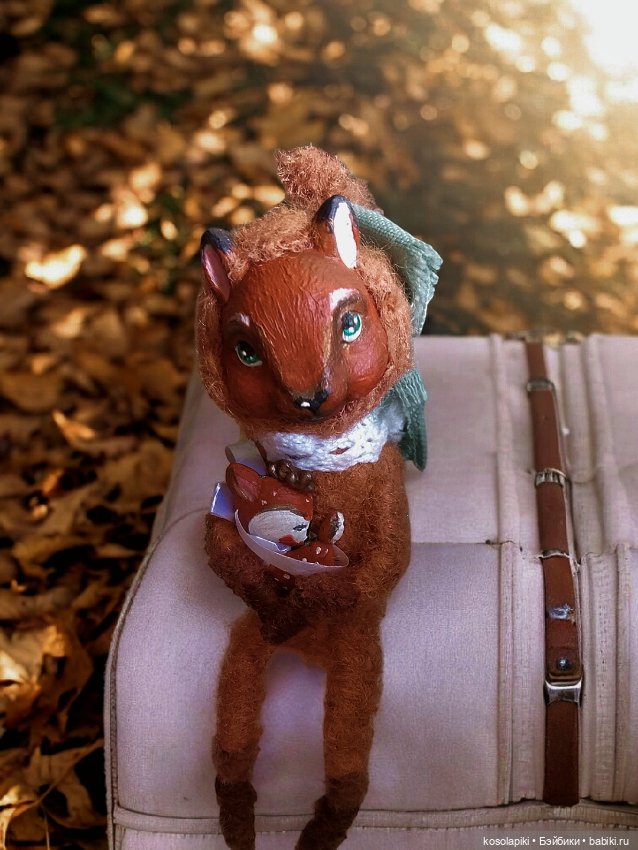 Осенняя белочка "Кленовый сиропчик" (фото 3)