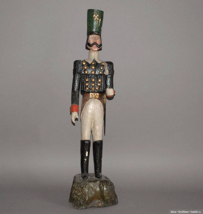 Фигурки из дерева — Антикварные игрушки и домики: елочные украшения (фото 5)