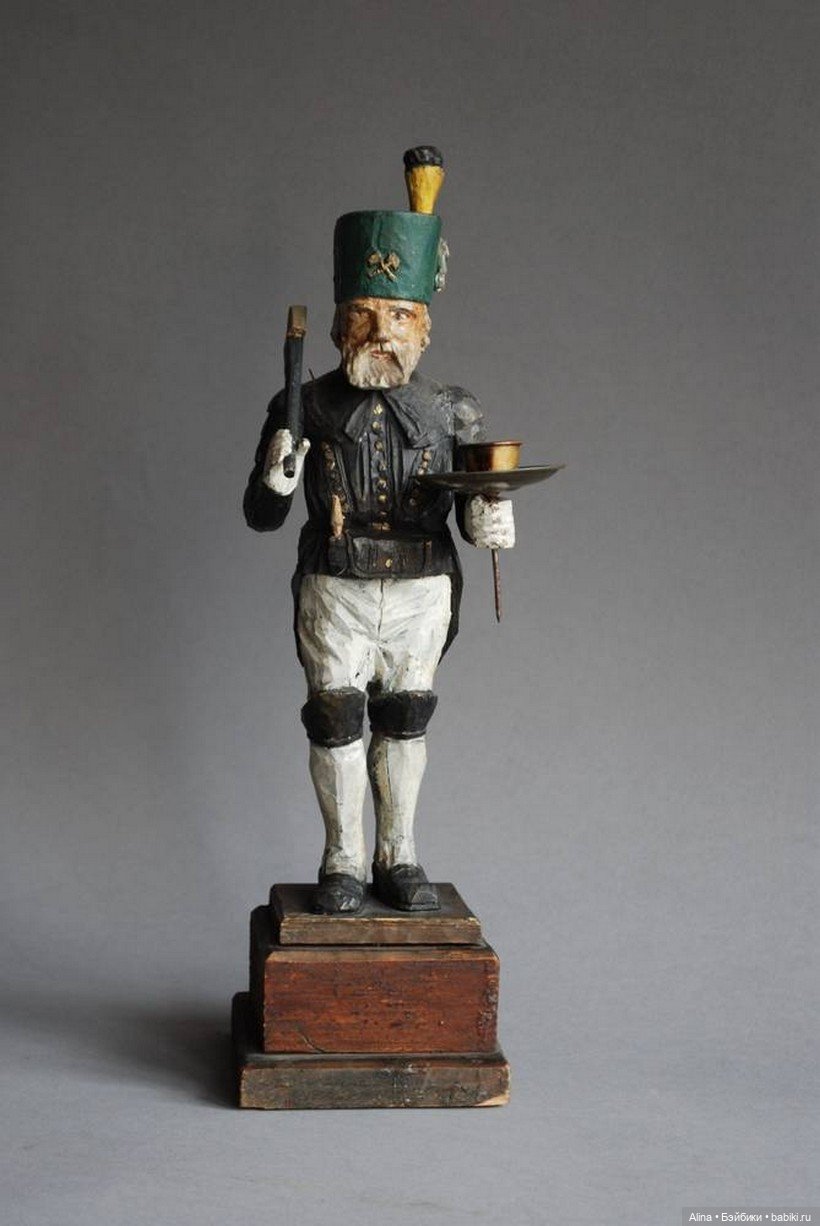 Фигурки из дерева — Антикварные игрушки и домики: елочные украшения (фото 4)