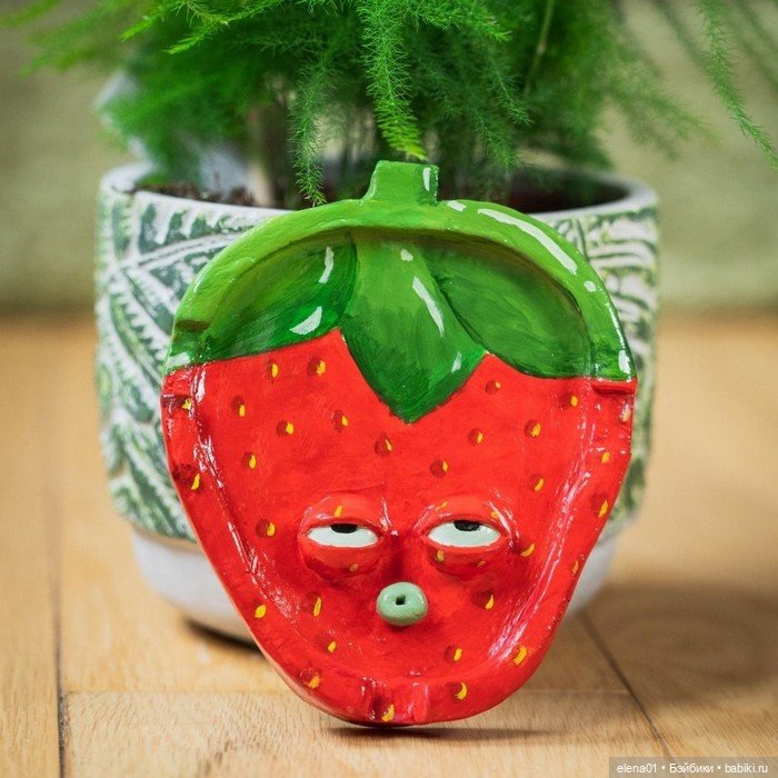 Фрукты из керамики от Ankel Designs (фото 8)