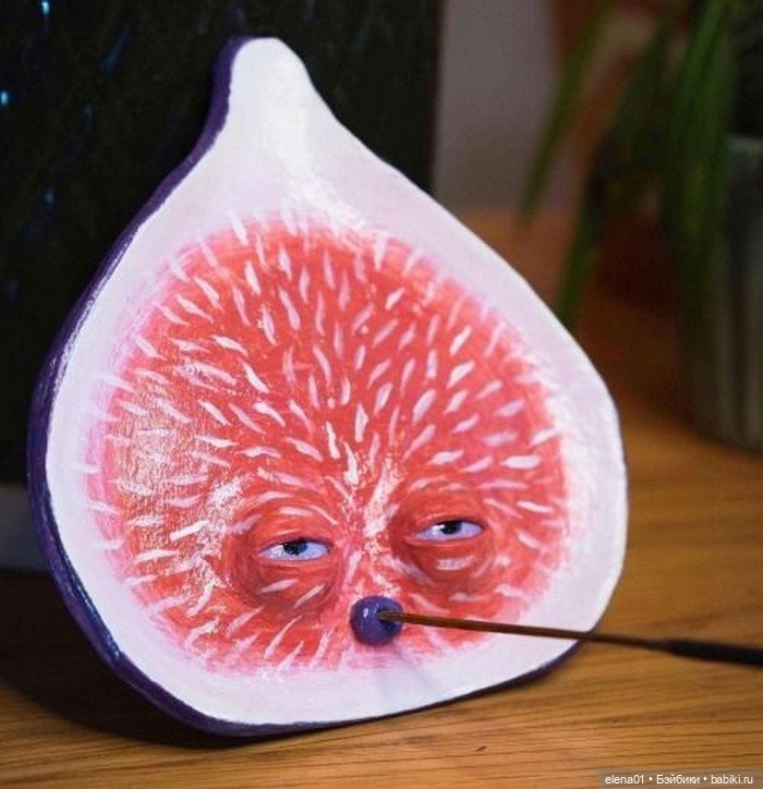 Фрукты из керамики от Ankel Designs (фото 9)