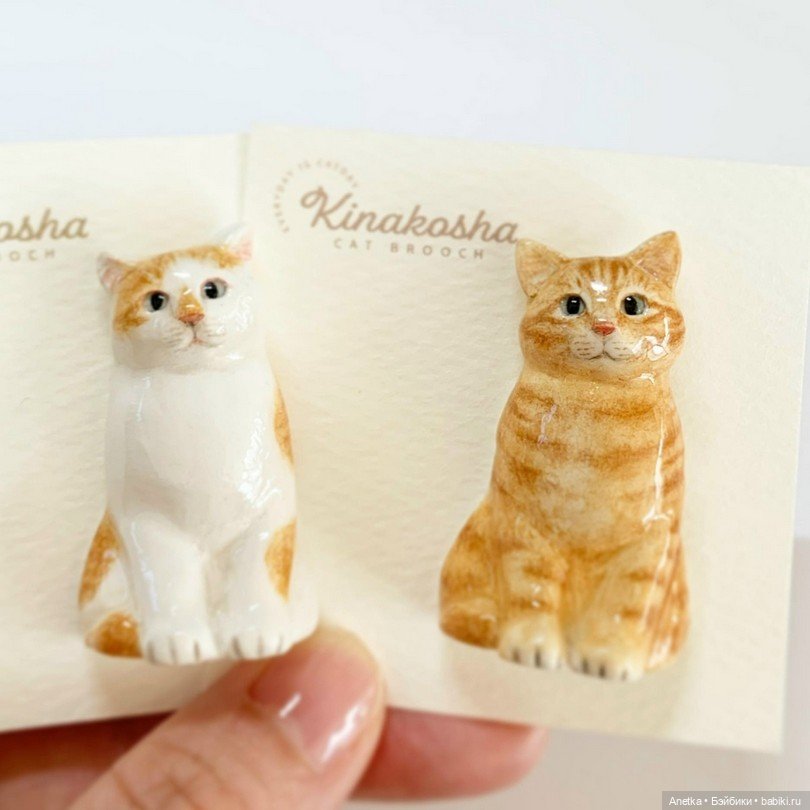 Котята きなこ舎 — Лепка авторских игрушек и папье (фото 6)