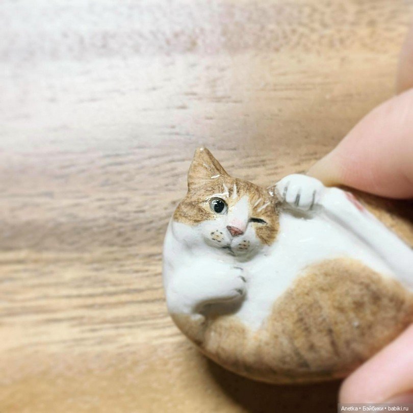 Котята きなこ舎 — Лепка авторских игрушек и папье (фото 4)