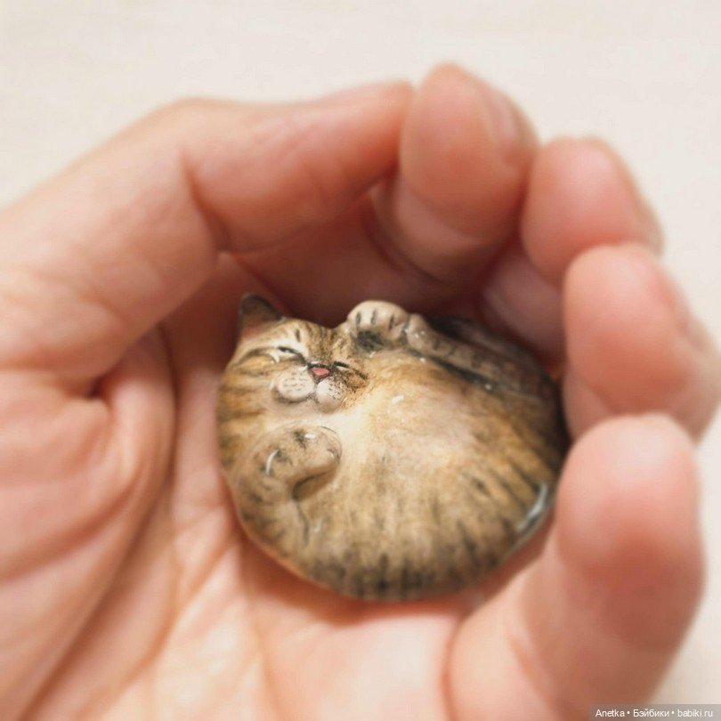 Котята きなこ舎 — Лепка авторских игрушек и папье (фото 7)