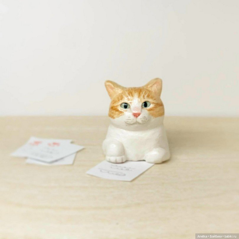 Котята きなこ舎 — Лепка авторских игрушек и папье (фото 3)