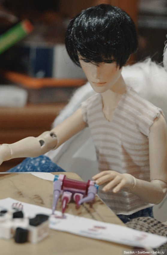 Эльф и ангел фото — Авторские шарнирные куклы своими руками: лепка (фото 6)