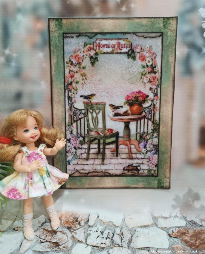 House of Roses — Кукольная миниатюра своими руками: еда