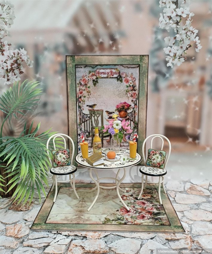 House of Roses — Кукольная миниатюра своими руками: еда