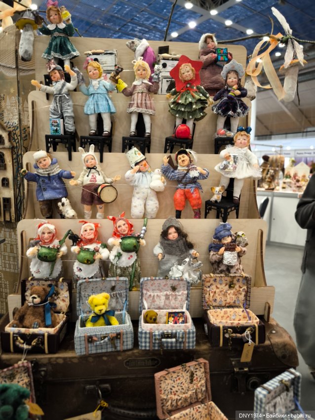 Осенняя Тишинка, часть 2 — Выставки кукол и мишек Тедди: фоторепортажи (фото 7)
