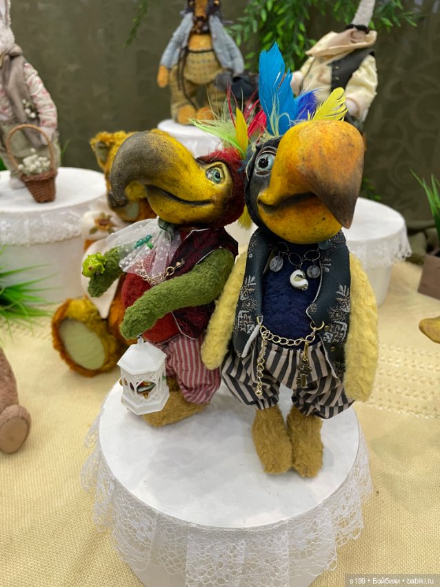 Выставка кукол на Тишинке