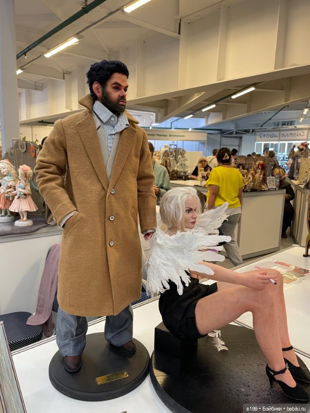 Выставка кукол на Тишинке