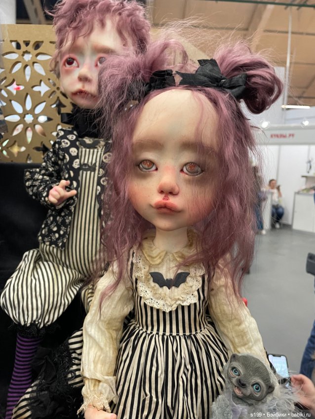 Выставка кукол на Тишинке