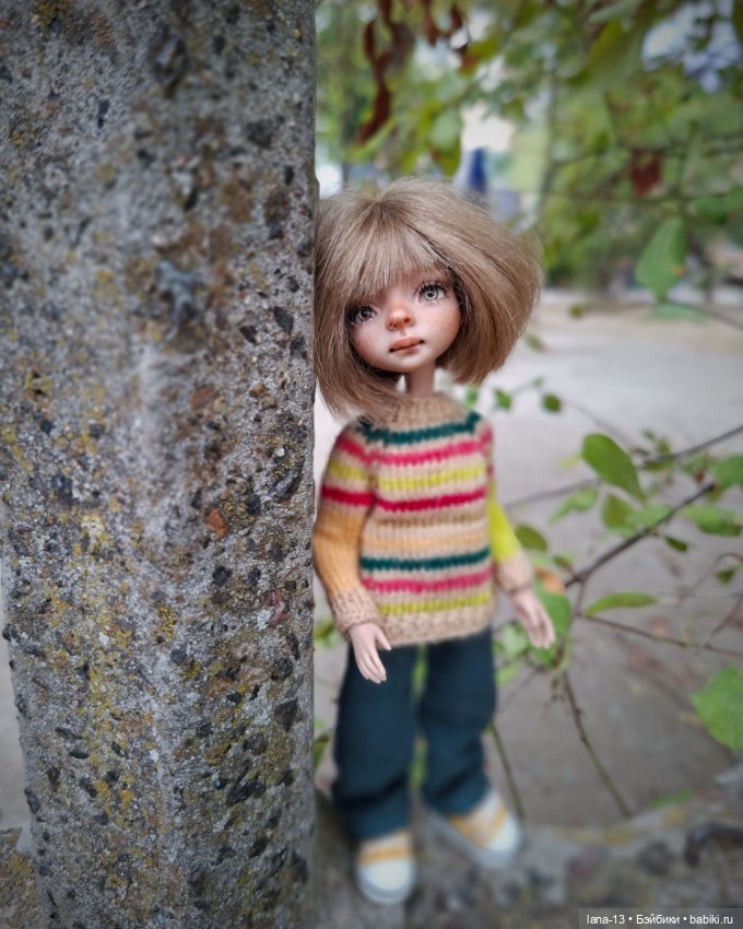 Осенняя грустинка — Одежда и обувь для кукол своими руками: фото (фото 3)