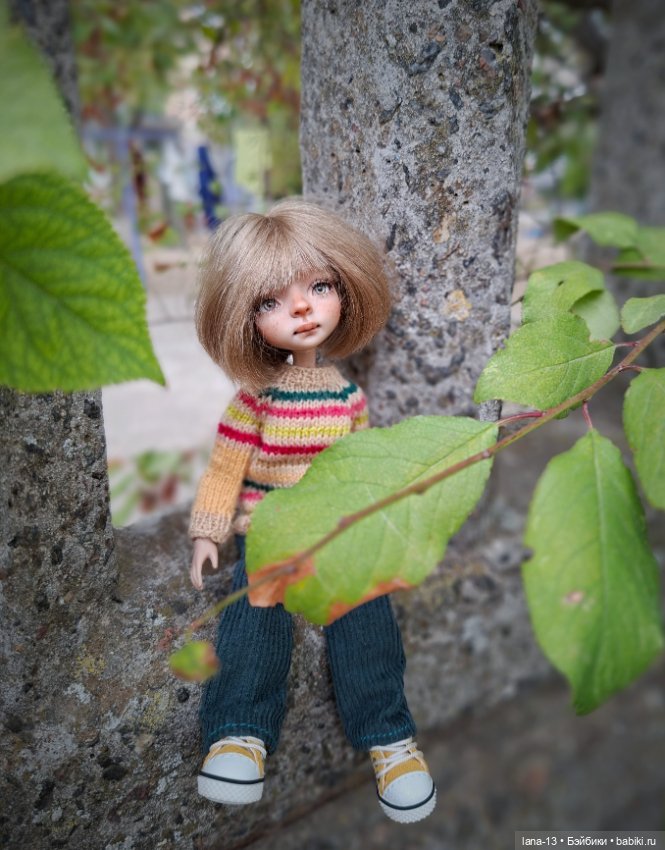 Осенняя грустинка — Одежда и обувь для кукол своими руками: фото